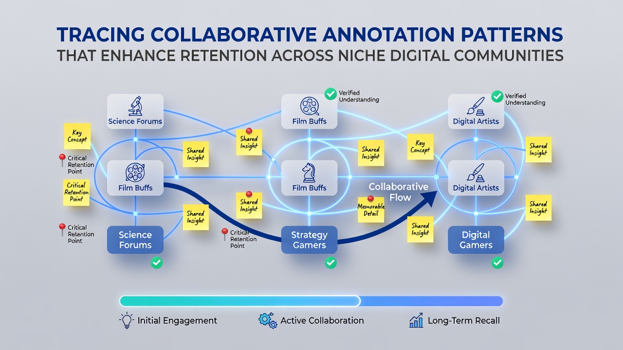Tracing Collaborative Annotation Patterns That Enhance Retention Across Niche Digital Communities